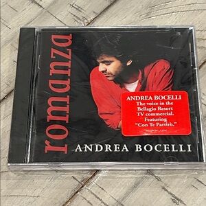 NWT Romanza Andrea Bocelli CD  1997 Italian Tenor Singer